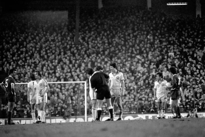 Framed Print : Everton 2 v. Arsenal 0. F. A Cup. January 1981 MF01-01-007 Framed Print : Everton 2 v. Arsenal 0. F. A Cup. January 1981 MF01-01-007