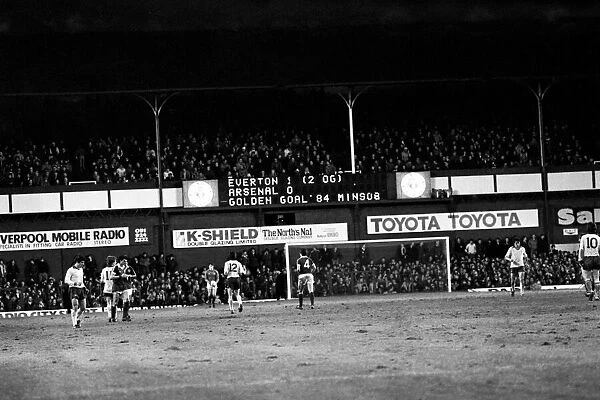 Everton 2 v. Arsenal 0. F. A Cup. January 1981 MF01-01-040