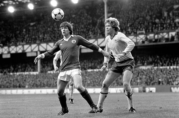 Everton 2 v. Arsenal 0. F. A Cup. January 1981 MF01-01-021