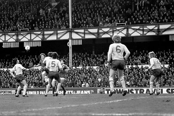 Everton 2 v. Arsenal 0. F. A Cup. January 1981 MF01-01-017