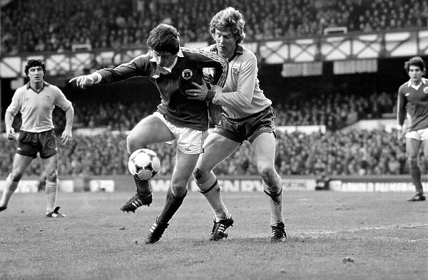 Everton 2 v. Arsenal 0. F. A Cup. January 1981 MF01-01-020