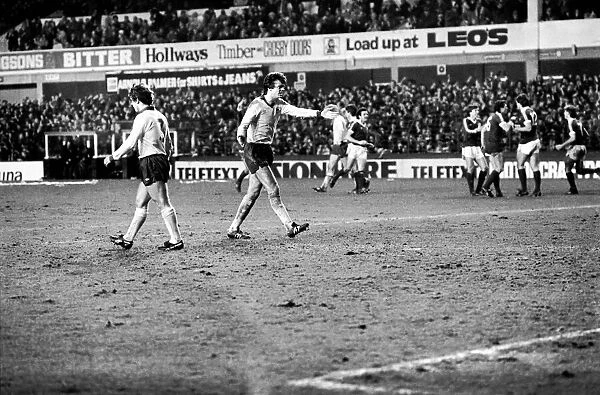 Everton 2 v. Arsenal 0. F. A Cup. January 1981 MF01-01-039