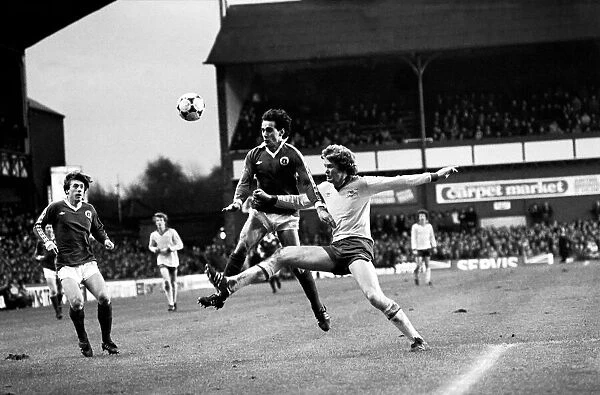 Everton 2 v. Arsenal 0. F. A Cup. January 1981 MF01-01-053