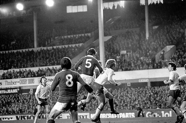 Everton 2 v. Arsenal 0. F. A Cup. January 1981 MF01-01-047
