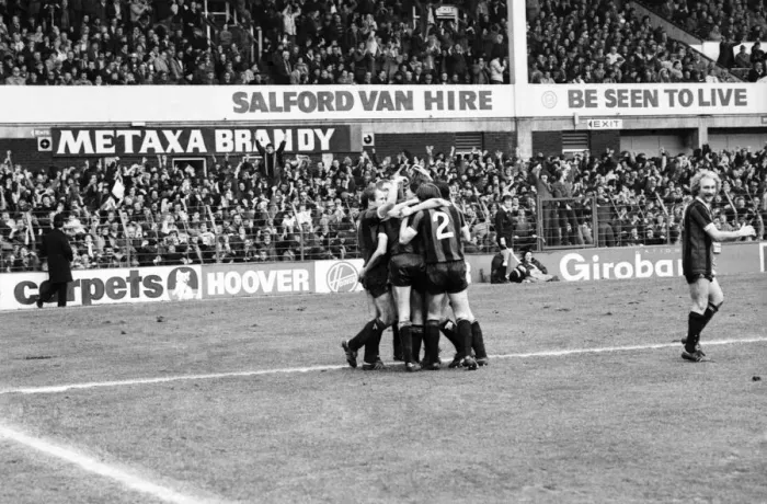 Framed Print : Everton 2 v. Manchester City 2. March 1981 MF01-40-052 F. A Cup Framed Print : Everton 2 v. Manchester City 2. March 1981 MF01-40-052 F. A Cup