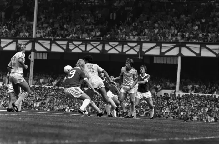 Framed Print : Everton 3 v. Birmingham City 1. August 1981 MF03-06-032 Framed Print : Everton 3 v. Birmingham City 1. August 1981 MF03-06-032