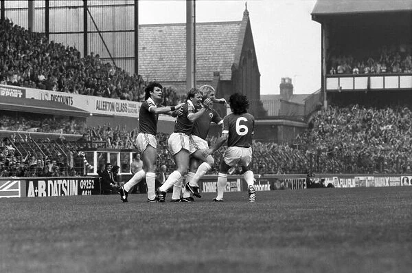 Everton 3 v. Birmingham City 1. August 1981 MF03-06-034