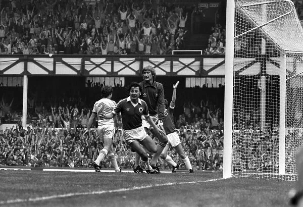 Everton 3 v. Birmingham City 1. August 1981 MF03-06-073