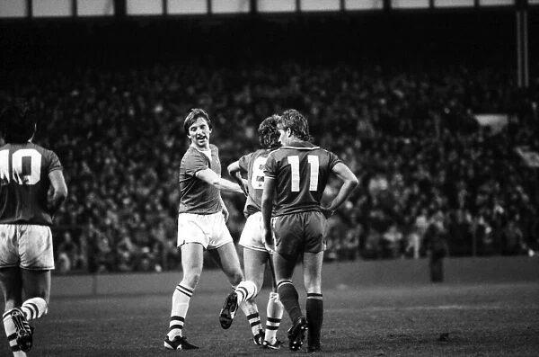 Everton 3 v. Leicester City 0. November 1984 MF18-08-126