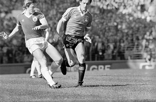 Everton 3 v. Manchester United 3. April 1982 MF06-24-020