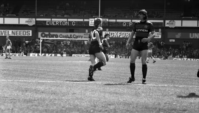 Framed Print : Everton 3 v. Queens Park Rangers 1. May 1984 MF15-11-011