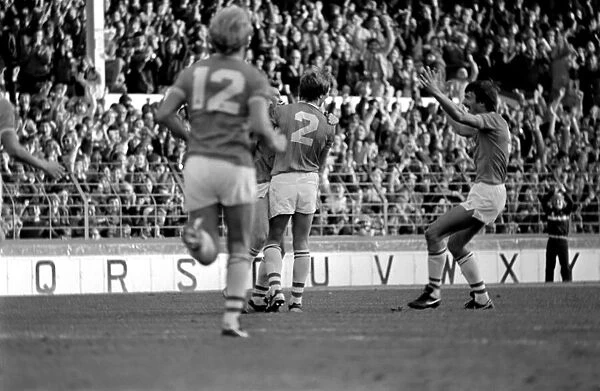 Everton 5 v. Manchester United 0. October 1984 MF18-07-026