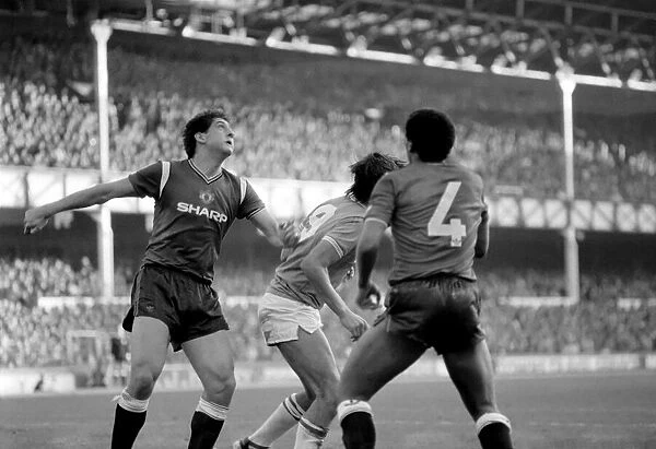 Everton 5 v. Manchester United 0. October 1984 MF18-07-016