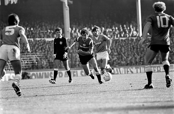 Everton 5 v. Manchester United 0. October 1984 MF18-07-015