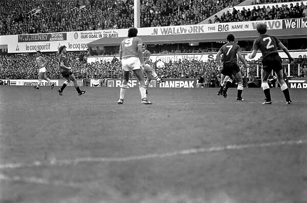 Everton 5 v. Manchester United 0. October 1984 MF18-07-033
