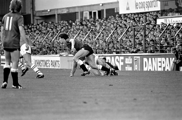 Everton 5 v. Manchester United 0. October 1984 MF18-07-051