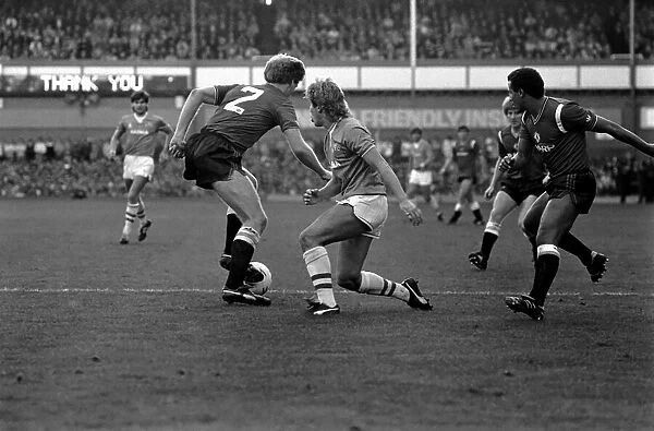 Everton 5 v. Manchester United 0. October 1984 MF18-07-005