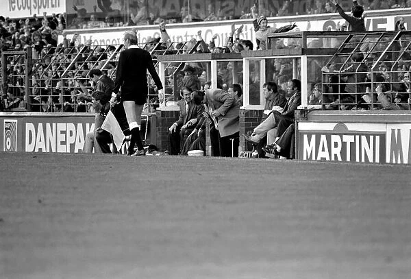 Everton 5 v. Manchester United 0. October 1984 MF18-07-049