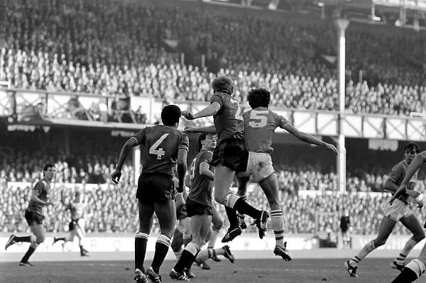 Everton 5 v. Manchester United 0. October 1984 MF18-07-011