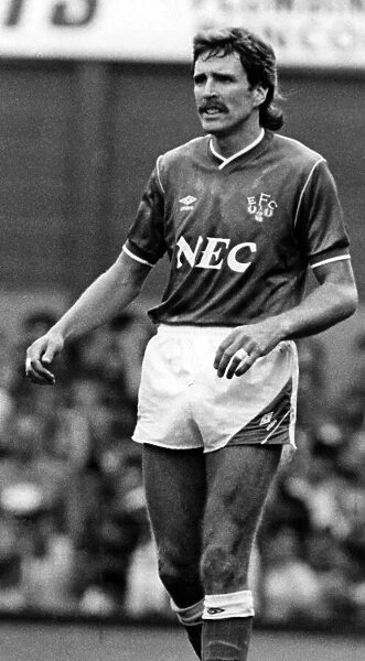 Everton FCs Paul Power. 23rd August 1986