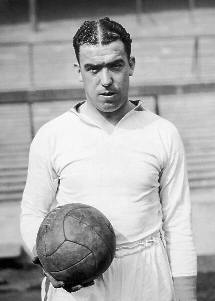 Everton footballer Dixie Dean, who set a record when he scored 60 league goals in
