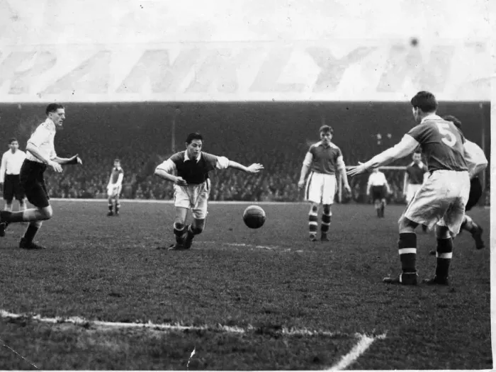 Framed Print : Everton at Ninian Park - February 1955 Framed Print : Everton at Ninian Park - February 1955