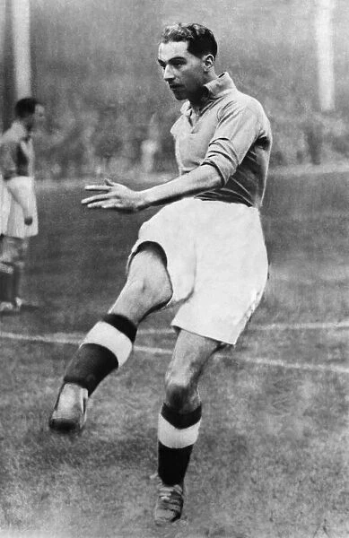 Everton and Wales international footballer Thomas George Jones. Circa 1946