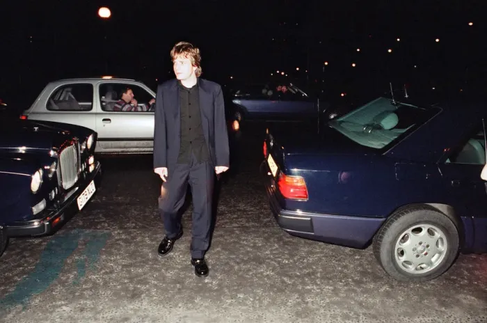 Framed Print : Ewan McGregor arriving at the Trainspotting premier in Scotland. 15th February 1996 Framed Print : Ewan McGregor arriving at the Trainspotting premier in Scotland. 15th February 1996