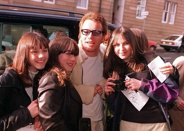 Ewan McGregor meets fans at GFT February 1998