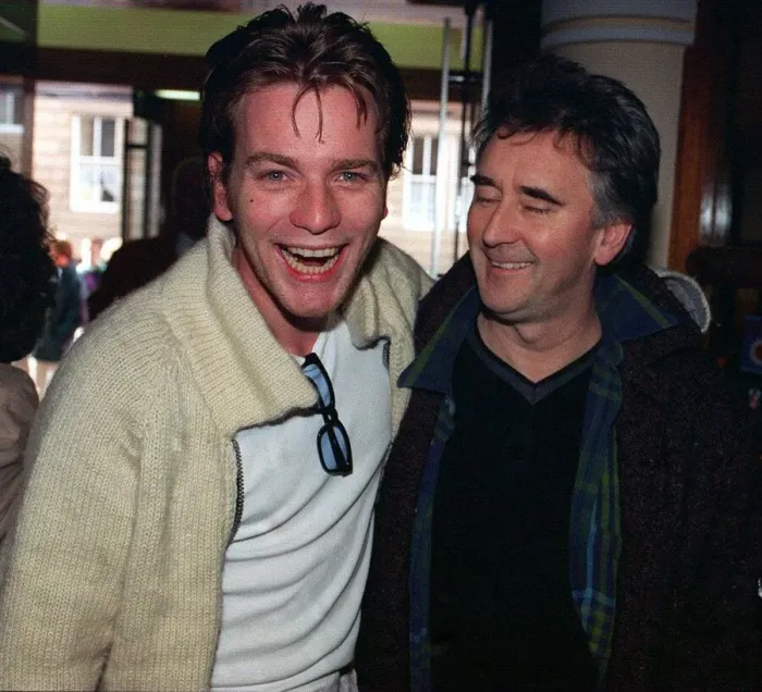Framed Print : Ewan McGregor and uncle Dennis Lawson February 1998