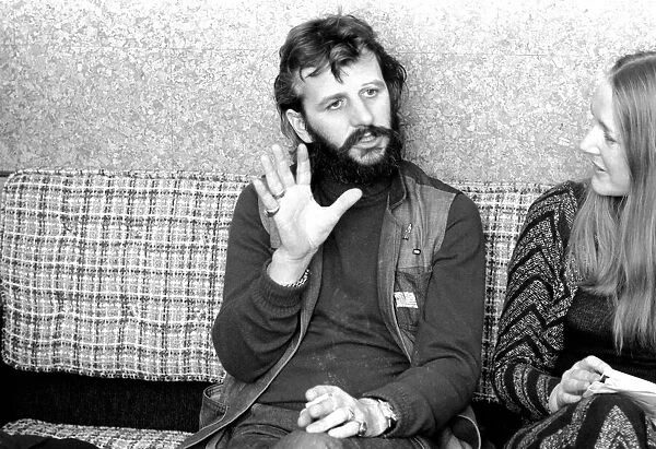 Ex Beatle Ringo Starr. April 1975 75-1771-001