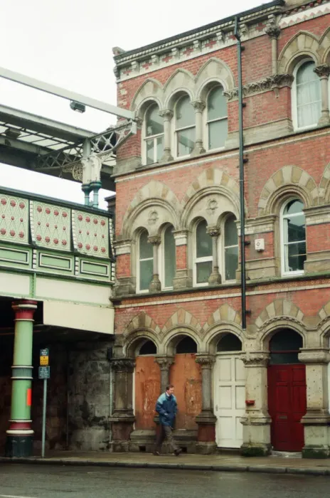 Framed Print : Exchange Place, Middlesbrough, 22nd December 1993