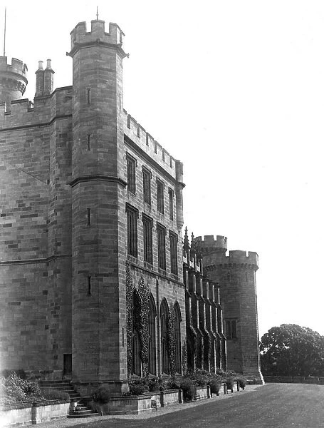 The exterior of Lambton Castle in September 1937