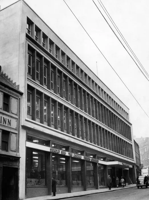 Framed Print : Exterior view of Thomson House, the home of the Chronicle, Journal and Sunday Sun Framed Print : Exterior view of Thomson House, the home of the Chronicle, Journal and Sunday Sun