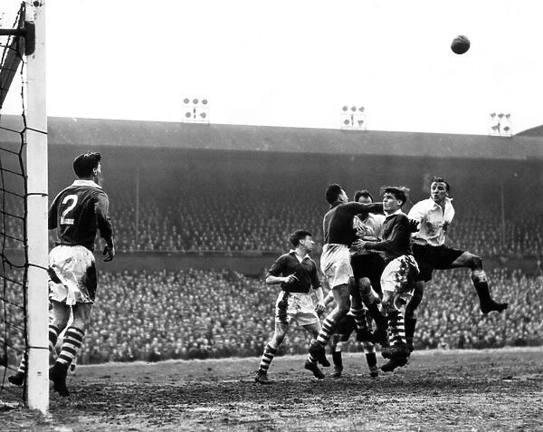 F. A. Cup 6th Round Replay 1955. Newcastle United 2-0 Huddersfield Town. 16. 03. 55