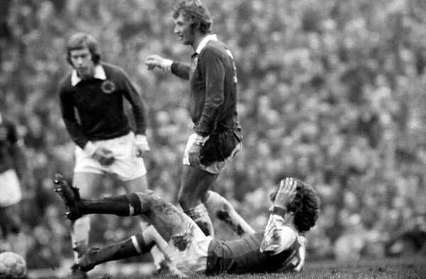 F. A. Cup: Arsenal v. Leicester City. February 1975 75-00906-014