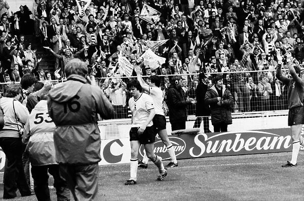 F. A. Cup Final. Manchester City 1 v. Tottenham Hotspur 1. May 1981 MF02-31-035