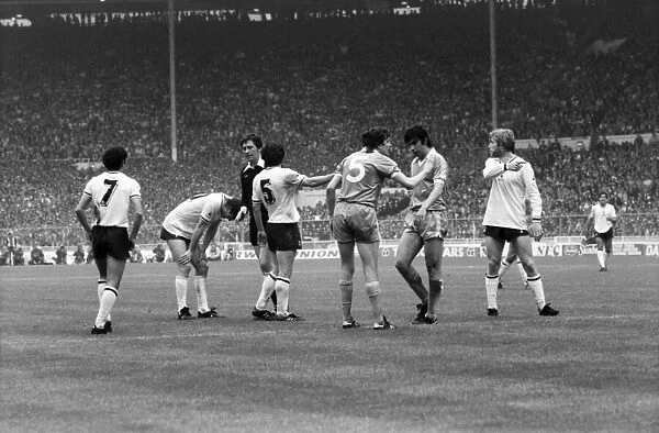 F. A. Cup Final. Manchester City 1 v. Tottenham Hotspur 1. May 1981 MF02-31