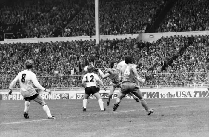 Framed Print : F. A. Cup Final. Manchester City 1 v. Tottenham Hotspur 1. May 1981 MF02-31-038 Framed Print : F. A. Cup Final. Manchester City 1 v. Tottenham Hotspur 1. May 1981 MF02-31-038