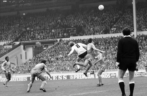 F. A. Cup Final. Manchester City 1 v. Tottenham Hotspur 1. May 1981 MF02-31-046