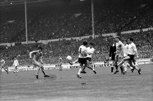 F. A. Cup Final. Manchester City 1 v. Tottenham Hotspur 1. May 1981 MF02-31-039