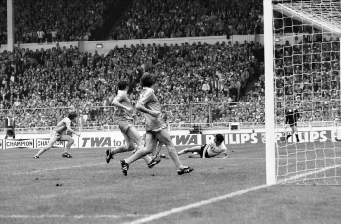 Framed Print : F. A. Cup Final. Manchester City 1 v. Tottenham Hotspur 1. May 1981 MF02-31-045 Framed Print : F. A. Cup Final. Manchester City 1 v. Tottenham Hotspur 1. May 1981 MF02-31-045