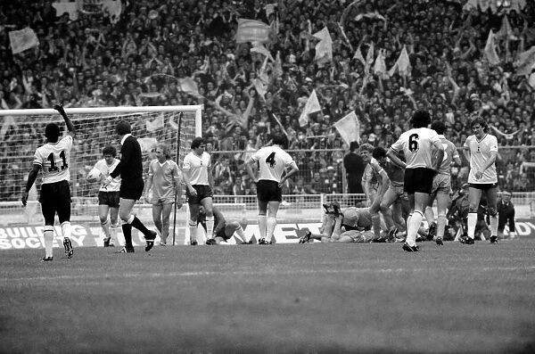 F. A. Cup Final. Manchester City 1 v. Tottenham Hotspur 1. May 1981 MF02-30-065