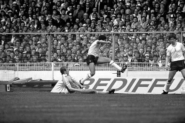 F. A. Cup Final. Manchester City 1 v. Tottenham Hotspur 1. May 1981 MF02-30-051