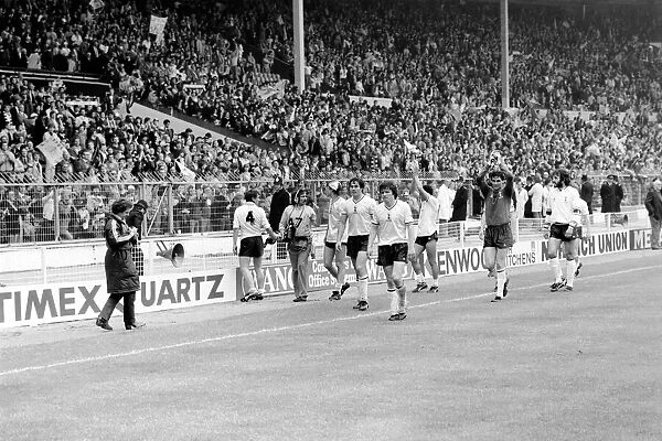 F. A. Cup Final. Manchester City 1 v. Tottenham Hotspur 1. May 1981 MF02-30-022