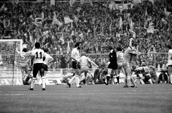 F. A. Cup Final. Manchester City 1 v. Tottenham Hotspur 1. May 1981 MF02-30-035