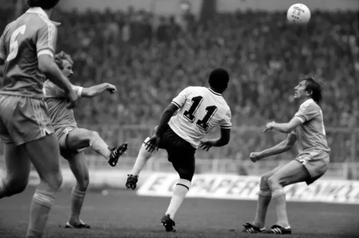 Framed Print : F. A. Cup Final. Manchester City 1 v. Tottenham Hotspur 1. May 1981 MF02-30-033 Framed Print : F. A. Cup Final. Manchester City 1 v. Tottenham Hotspur 1. May 1981 MF02-30-033