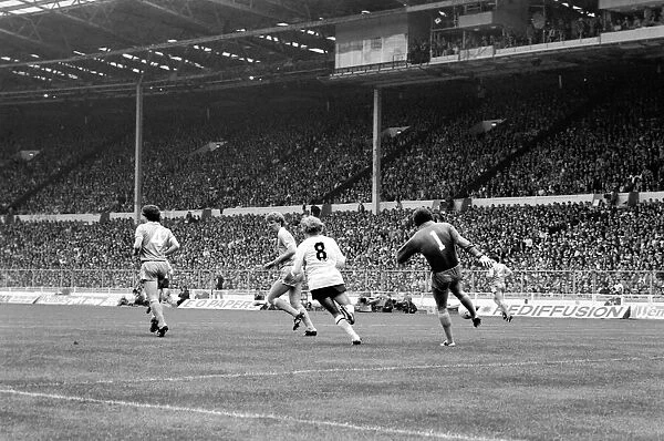 F. A. Cup Final. Manchester City 1 v. Tottenham Hotspur 1. May 1981 MF02-30-004