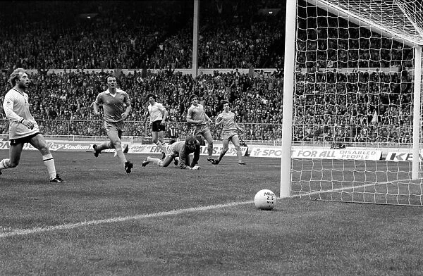 F. A. Cup Final. Manchester City 1 v. Tottenham Hotspur 1. May 1981 MF02-30-107