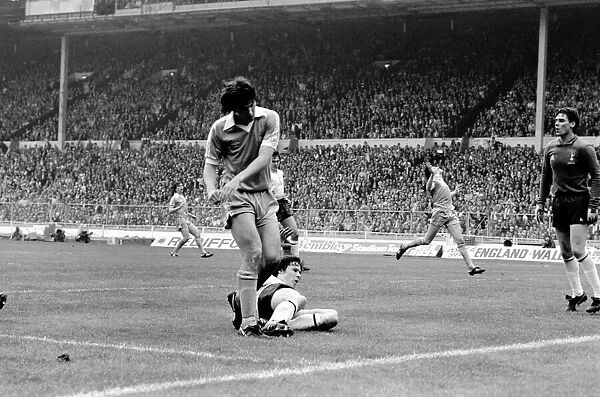 F. A. Cup Final. Manchester City 1 v. Tottenham Hotspur 1. May 1981 MF02-30-124